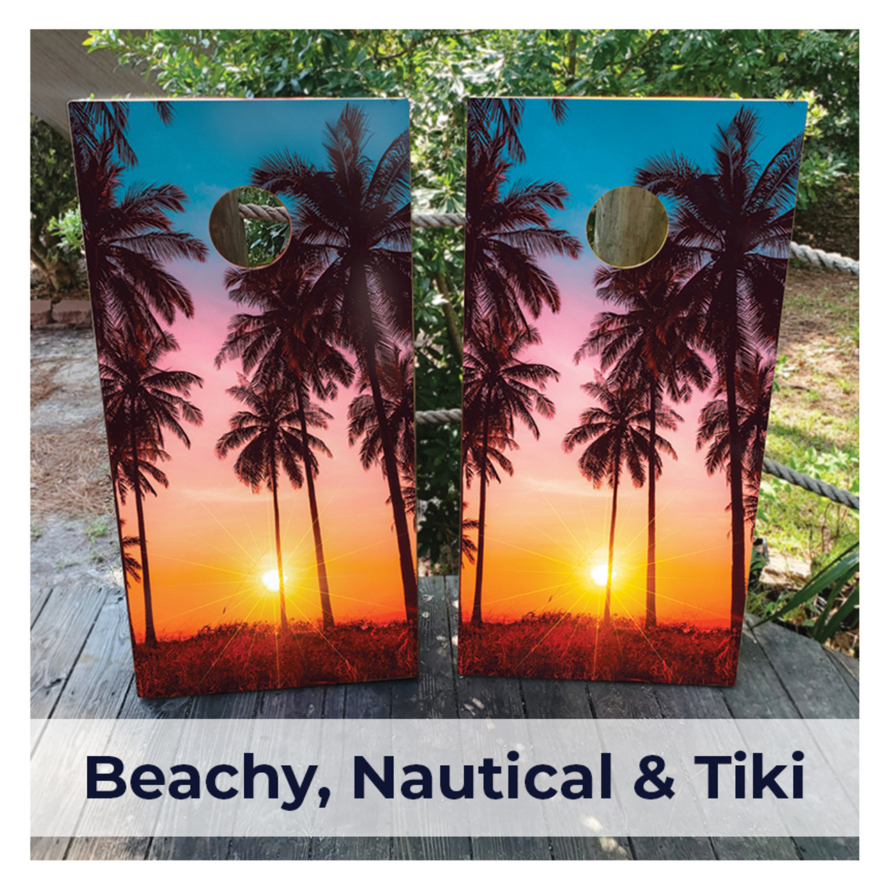 Beachy, Nautical & Tiki